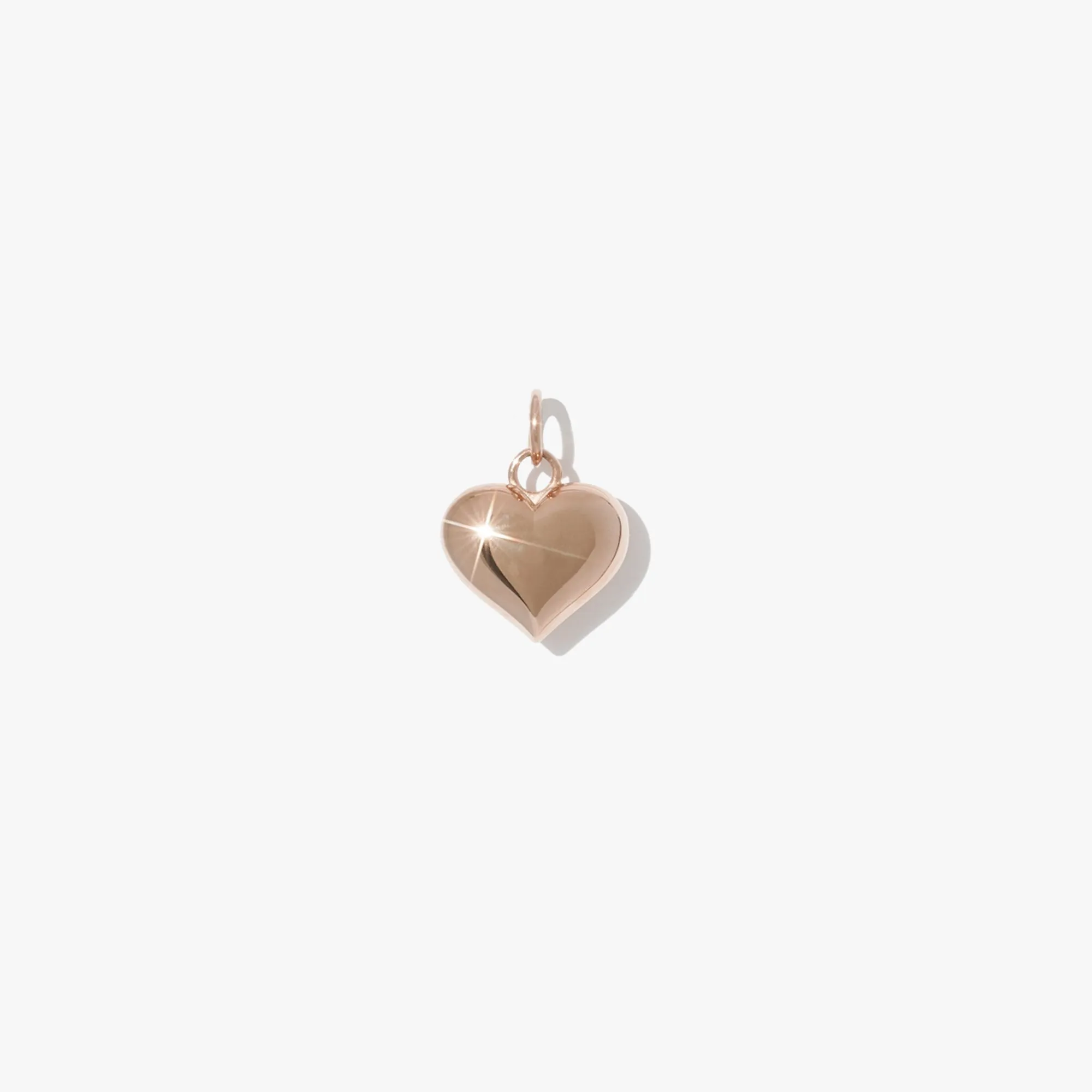 3D Heart Pendant - (Single)