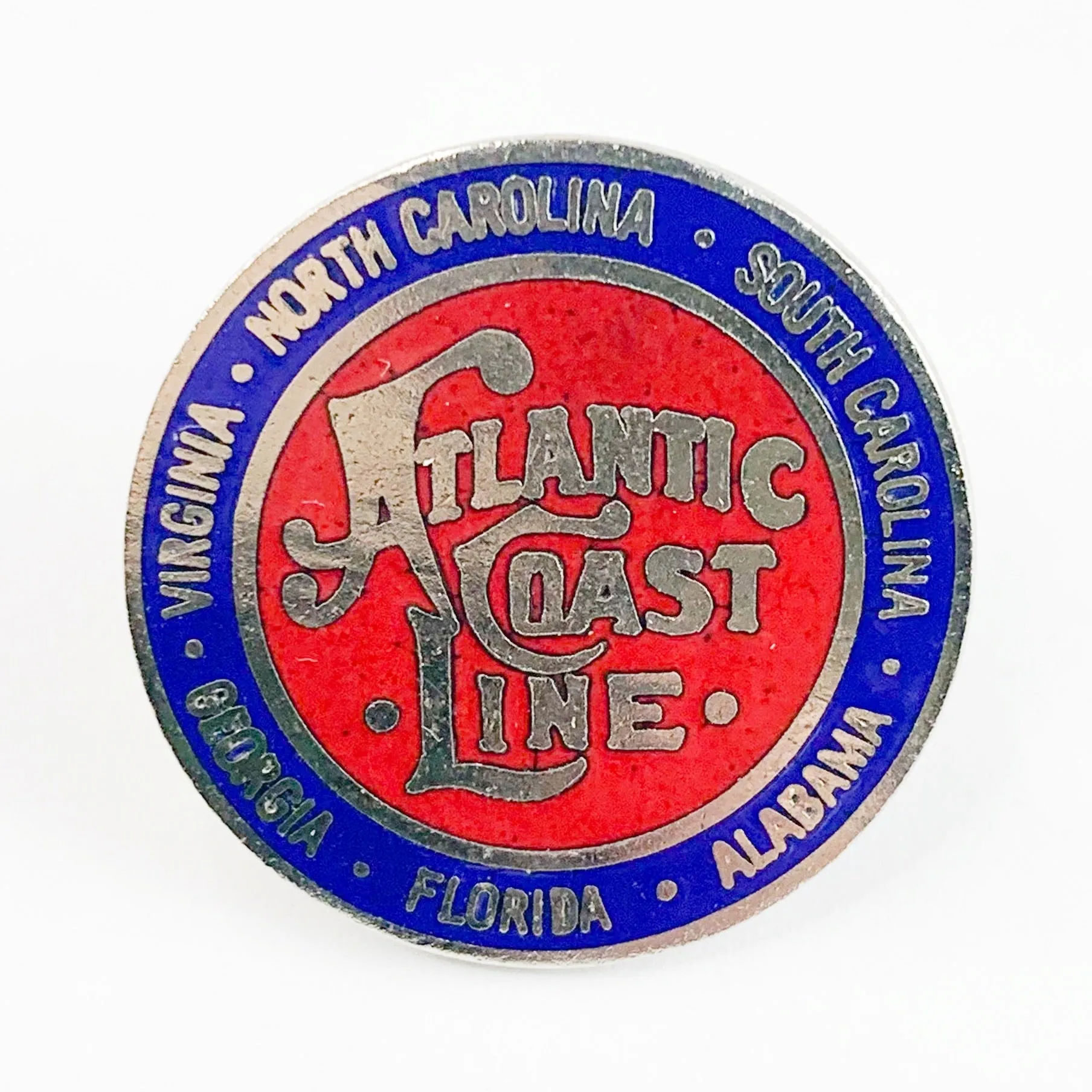 Atlantic Coast Line US Railroad Lapel Pin