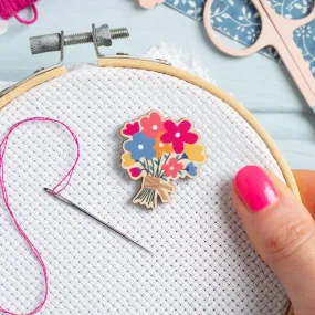 Flower Posy Magnetic Needle Minder