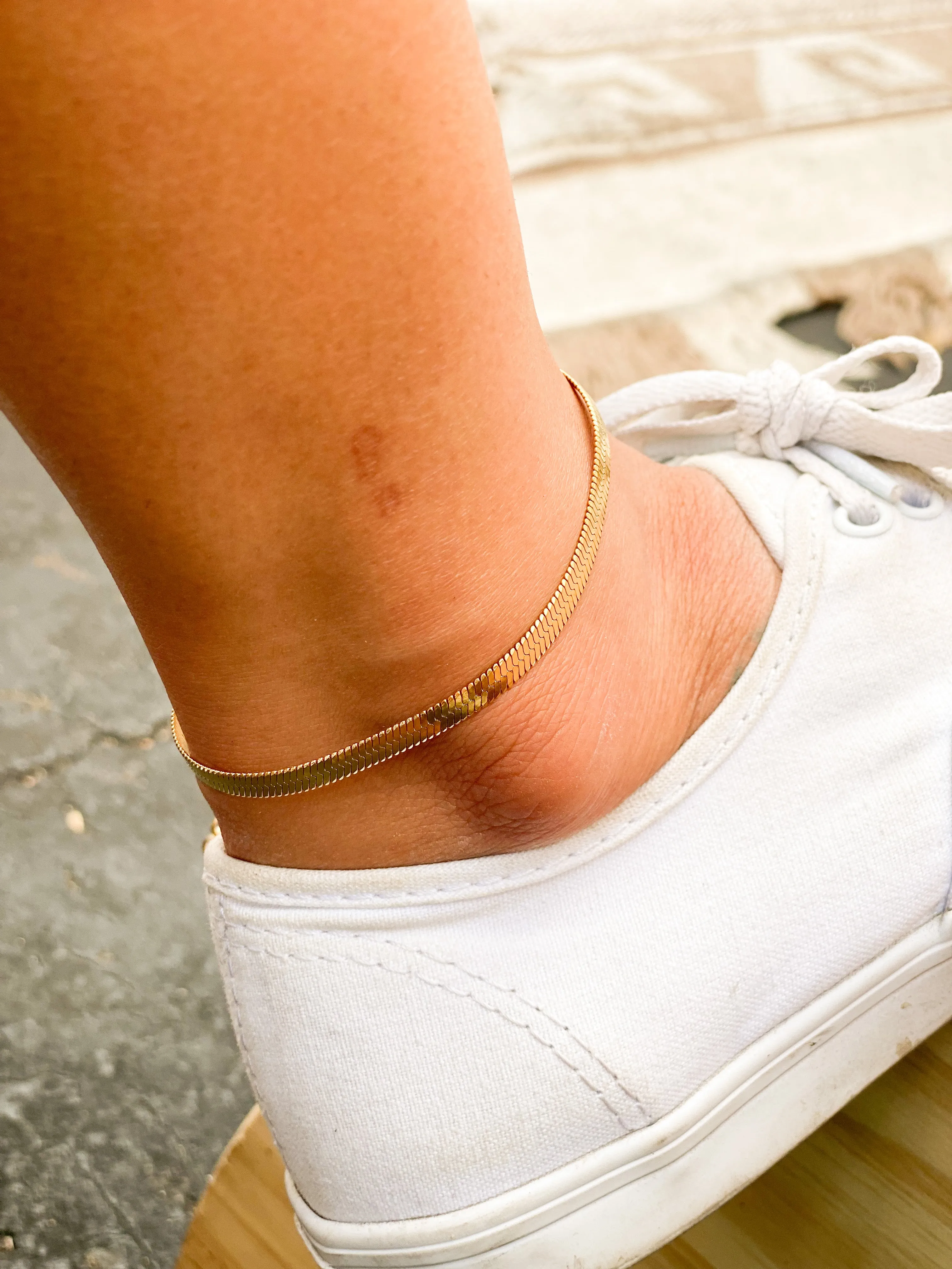 Gold Anklets