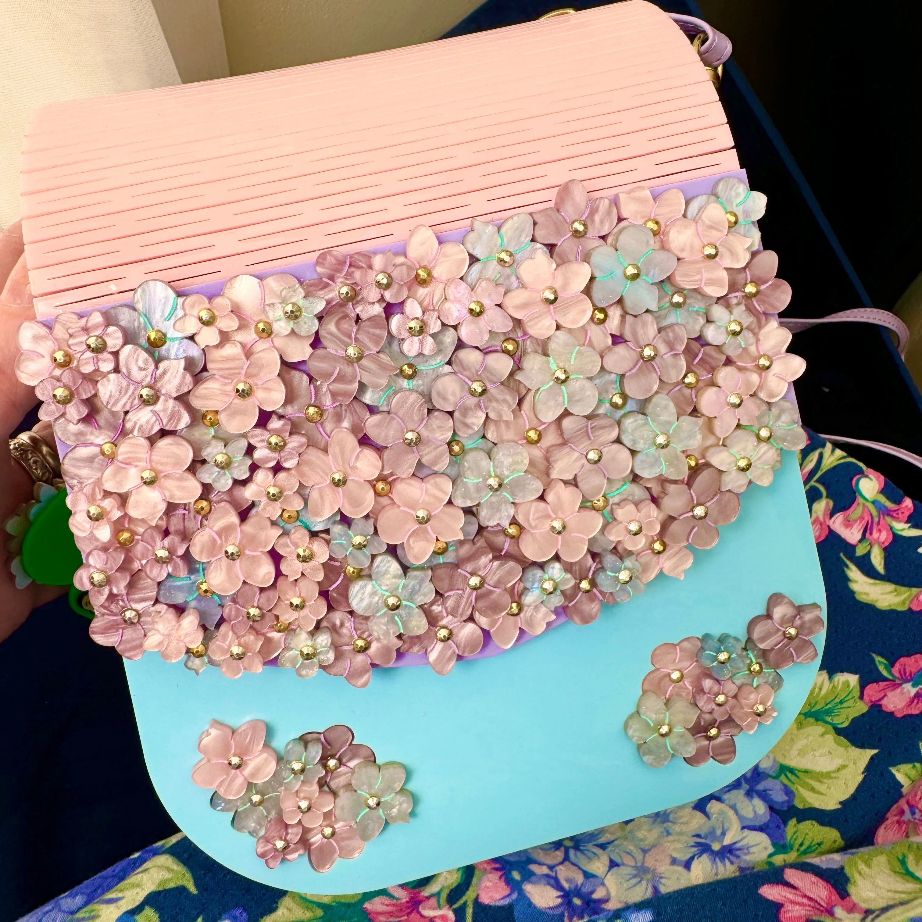 Hydrangea small - handbag