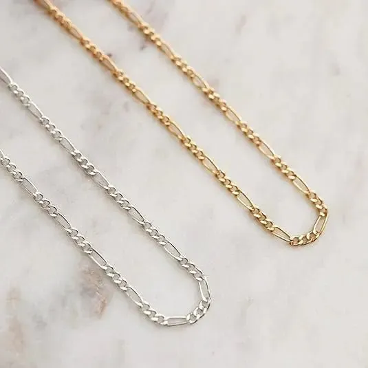 Kyerlyn 14K Gold Plated Chain Anklets