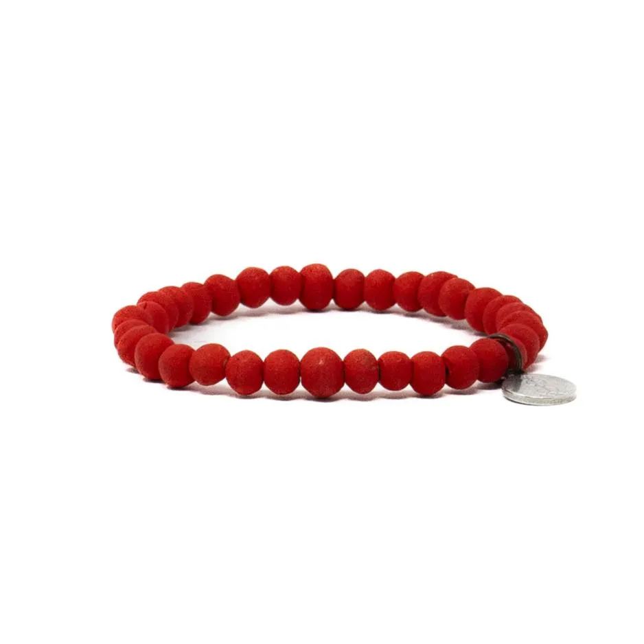 Men's Barn Red Mission Bracelet