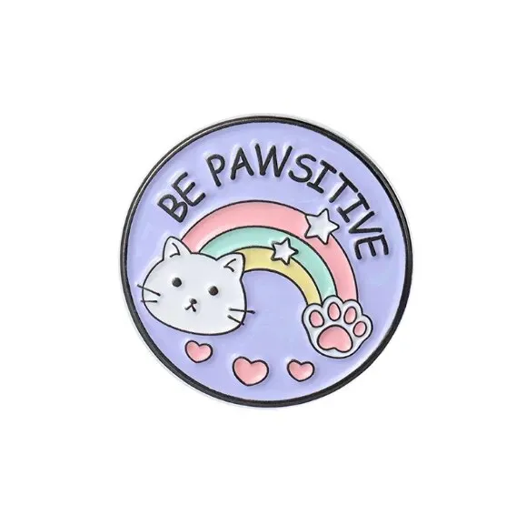 Pawsitive Enamel Pins