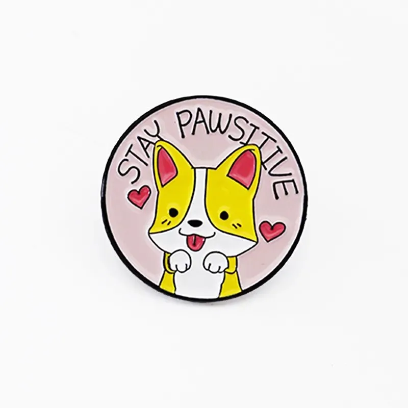 Pawsitive Enamel Pins