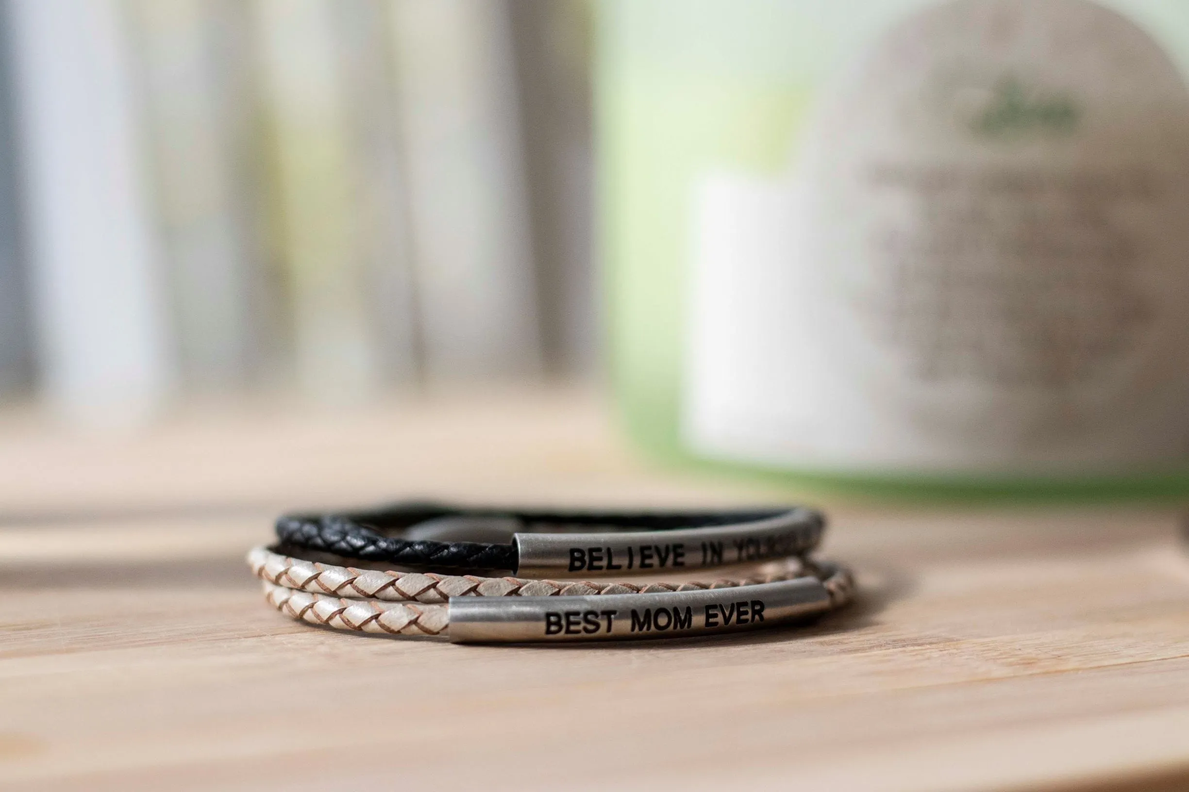 Proud Of You: Leather Bracelet