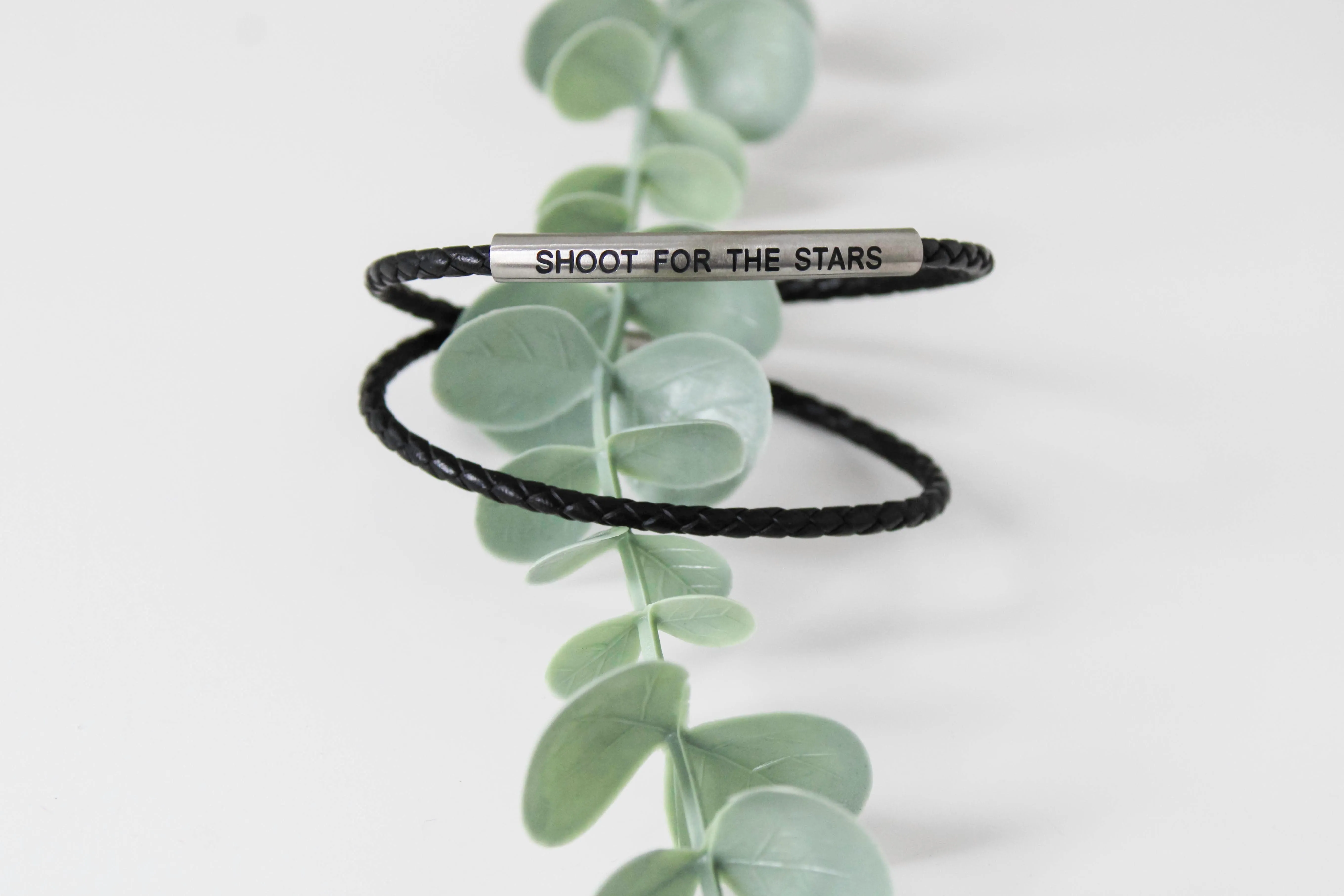 Proud Of You: Leather Bracelet