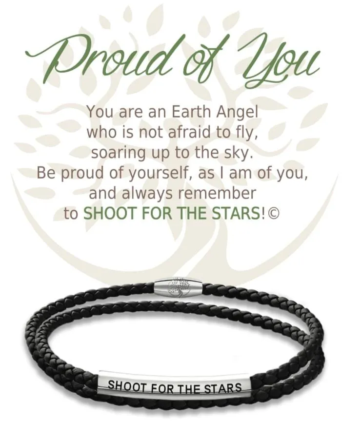 Proud Of You: Leather Bracelet