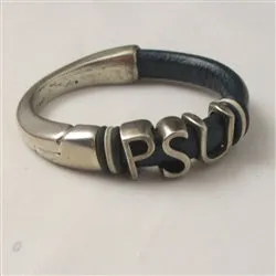 PSU College Leather Bracelet