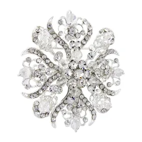 SassB Katya Crystal Brooch