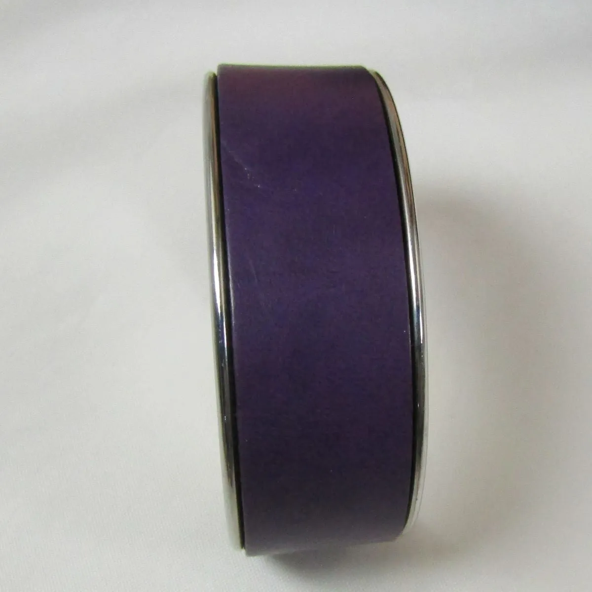 Silver Cuff Bracelet Leather Insert