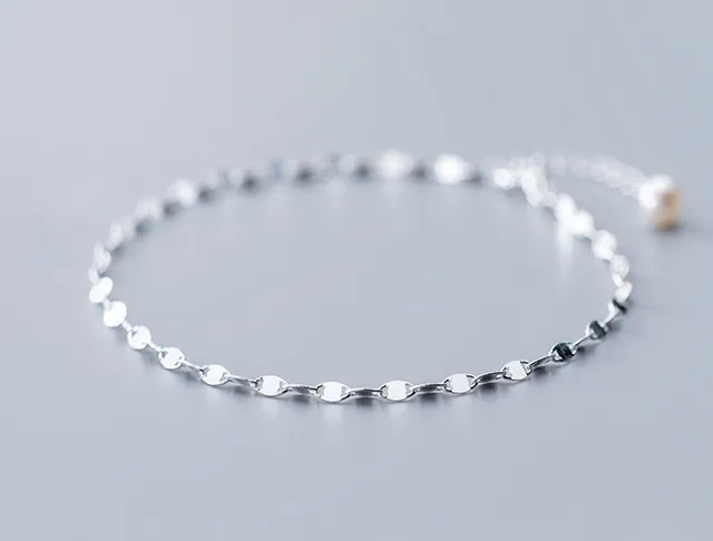 Simple Personality Fashion Temperament Pearl Anklet