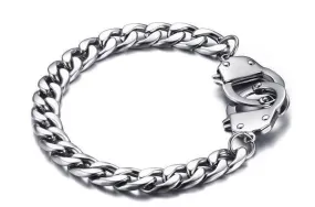 Stainless steel handcuffs