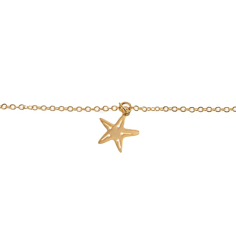 Starfish Anklet